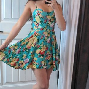 Costa Blanca floral dress